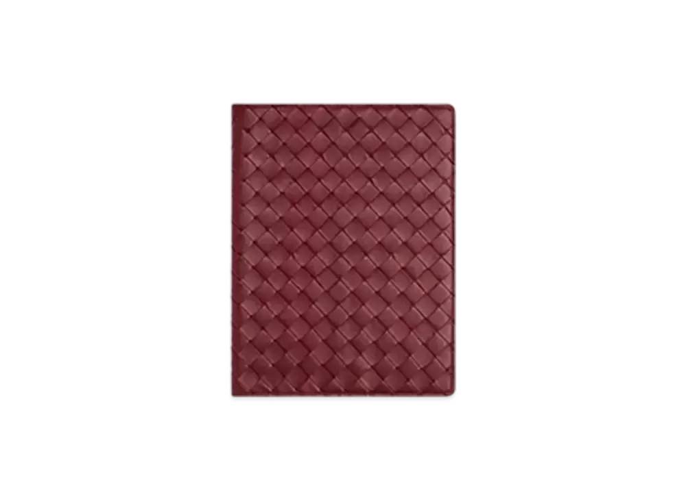 Bottega Veneta Intrecciato Large Note Cover "Bordeaux"