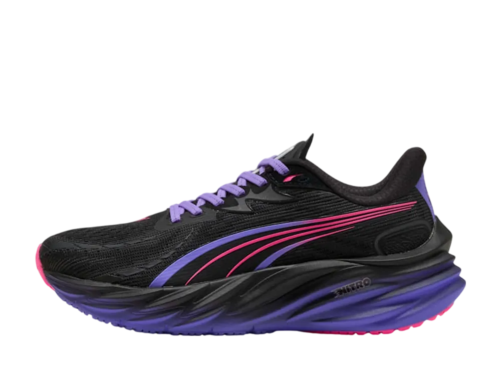 プーマ ウィメンズ ヴェロシティ ニトロ4 DT "プーマブラック/ダークアメシスト"