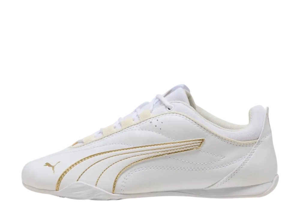 プーマ ウィメンズ キャッチ ソレイユ "プーマホワイト/プーマゴールド"