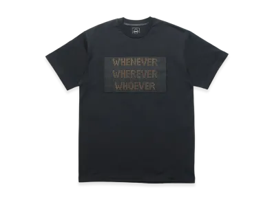 F.C.Real Bristol Signage Tee "Black"