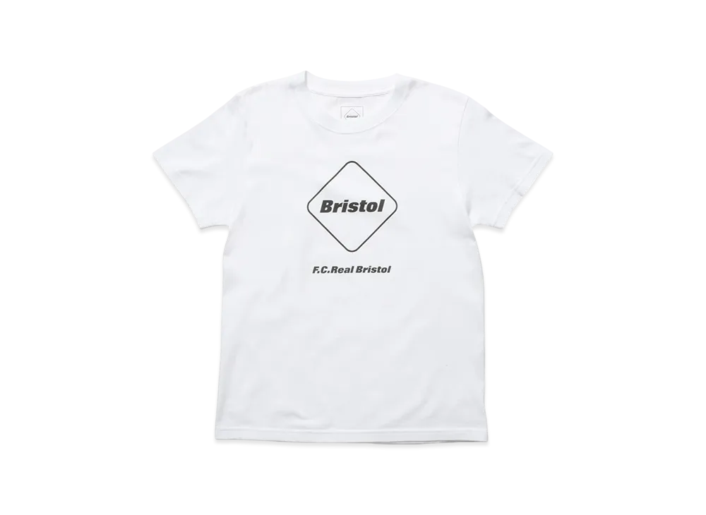 F.C.Real Bristol for Kids Emblem S/S Tee "White"
