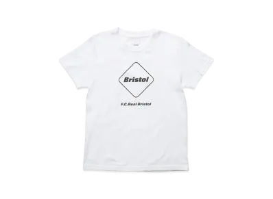 F.C.Real Bristol for Kids Emblem S/S Tee "White"