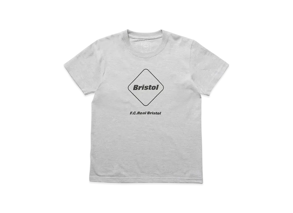 F.C.Real Bristol for Kids Emblem S/S Tee "Gray"