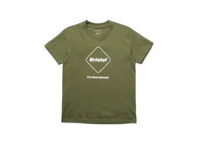 F.C.Real Bristol for Kids Emblem S/S Tee "Khaki"