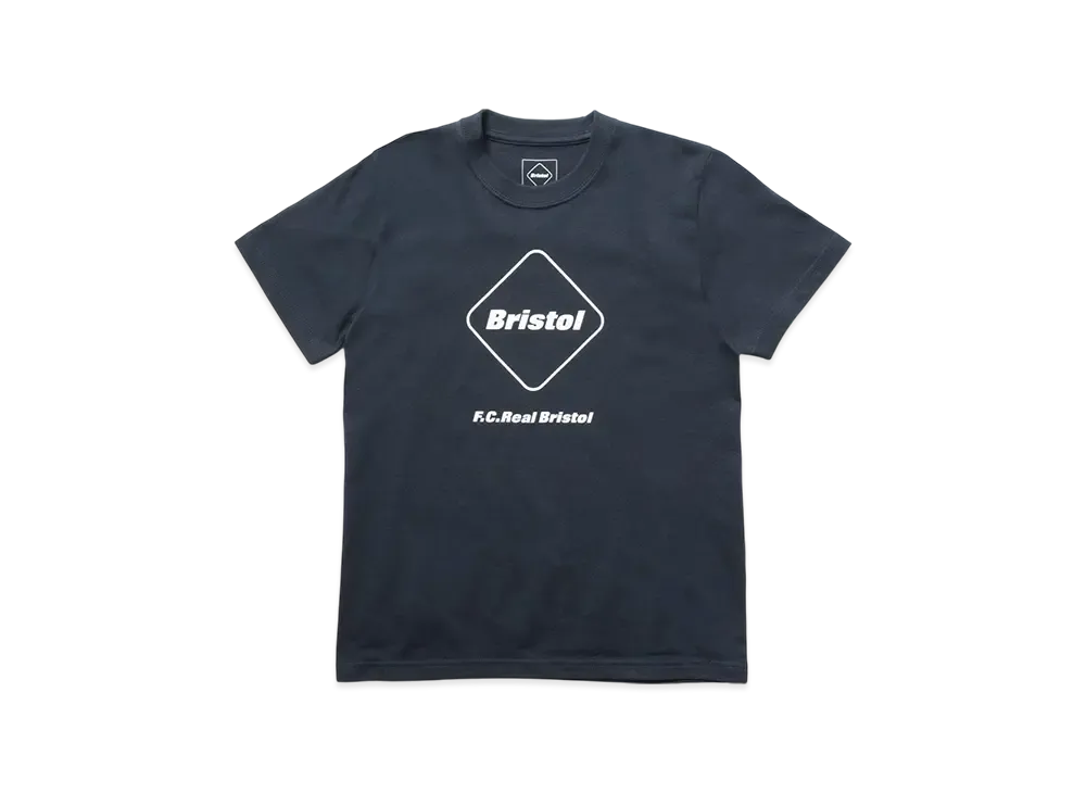 F.C.Real Bristol for Kids Emblem S/S Tee "Navy"