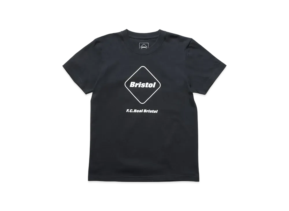 F.C.Real Bristol for Kids Emblem S/S Tee "Black"