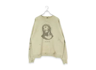 SAINT Mxxxxxx SM2 Crew Sweat Shirt "Gray"