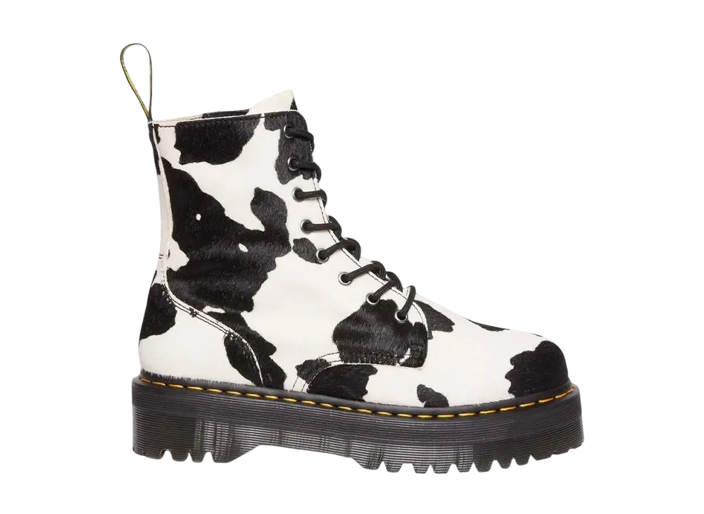 Dr.Martens Jadon Hair On Cow Print Boots "Cow Print"