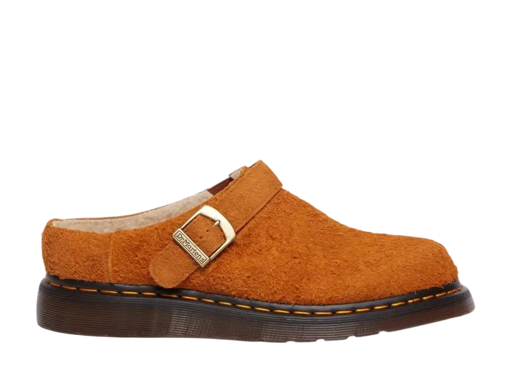 Dr.Martens Isham Suede Mule "Pecan Brown"