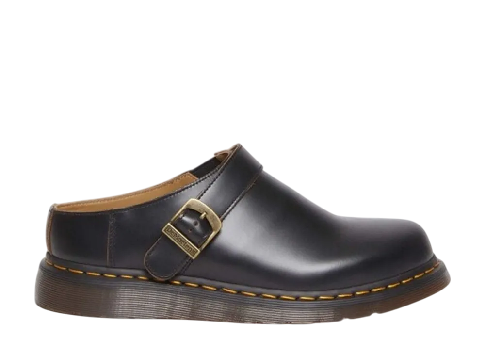 Dr.Martens Isham Smooth Leather Mule "Black"