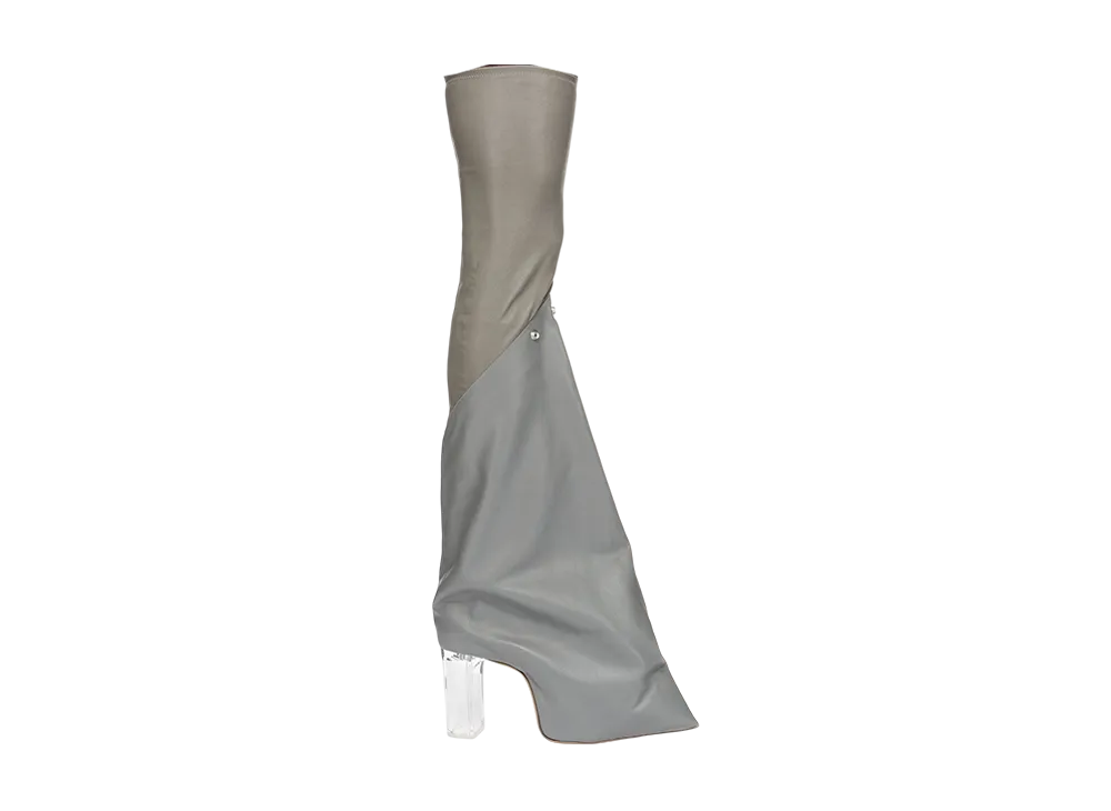 Rick Owens FW25 Concordians Runway Taco Kiss "WASHED INDIGO/CLEAR"