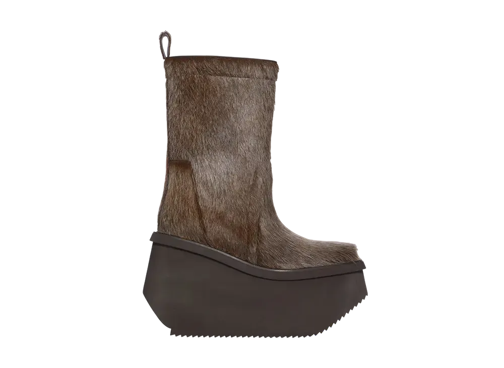 Rick Owens FW25 Concordians Runway Factory Boots "INDIGO"