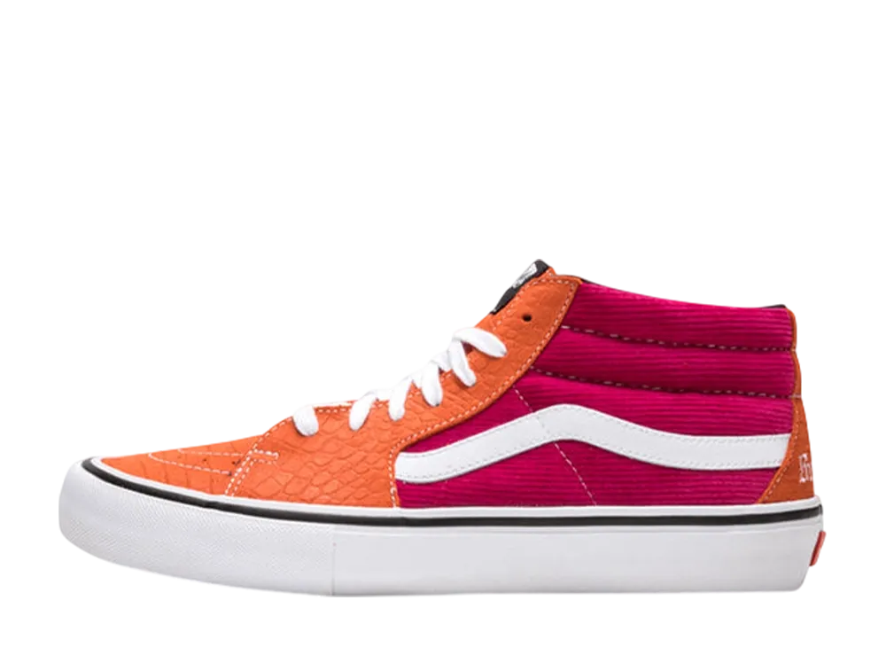 Vans Sk8-Mid Supreme "Corduroy Croc"