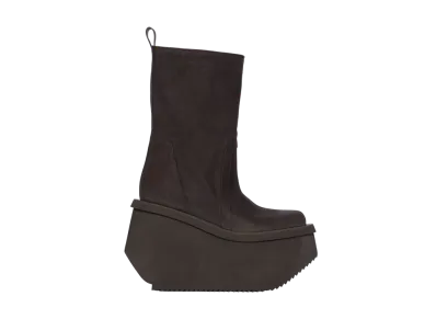 Rick Owens FW25 Concordians Runway Factory Boots "BROWN"