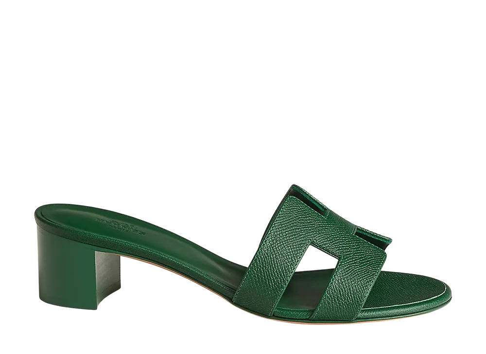 Hermes Women's Oasis Sandal "Vert Cactus"