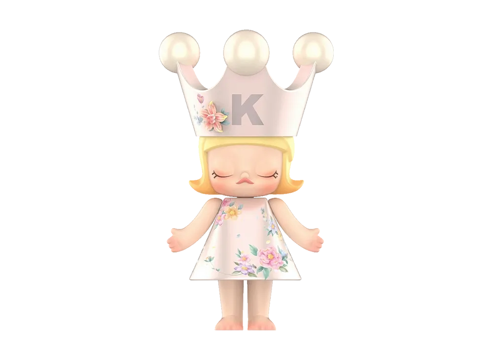 POP MART "MEGA COLLECTIONS" MEGA ROYAL MOLLY 400% Velvet Flowers