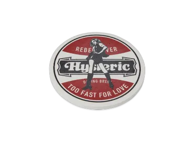 HYSTERIC GLAMOUR Rebel Fever Coaster "Red"