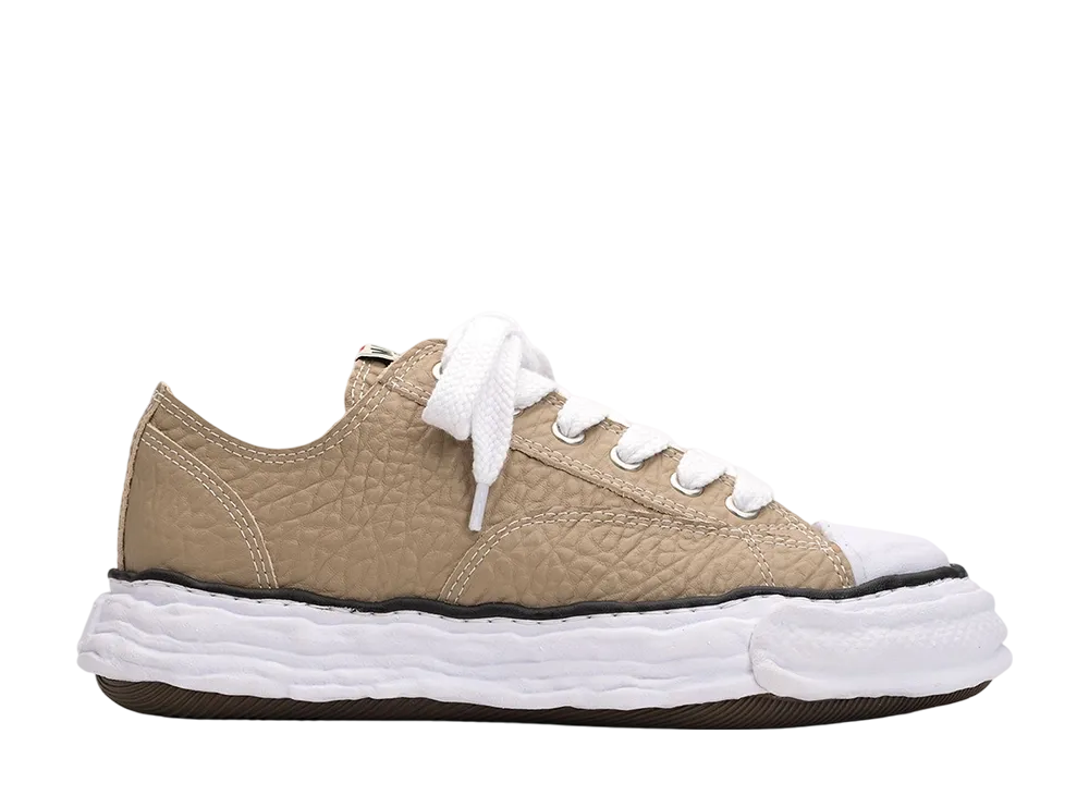 Maison MIHARA YASUHIRO PETERSON23 OG Sole Monster Leather Low-top Sneaker "Beige"