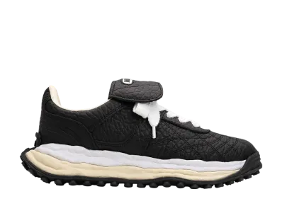 Maison MIHARA YASUHIRO SCOTT OG Sole Monster Leather Low-top Sneaker "Black"