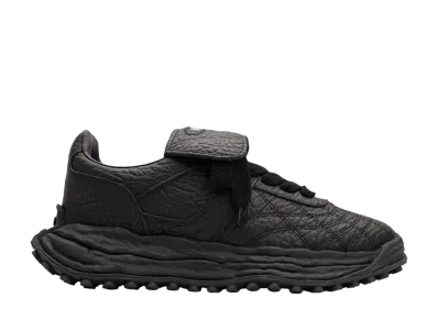 Maison MIHARA YASUHIRO SCOTT OG Sole Monster Leather Low-top Sneaker "Black/Black"