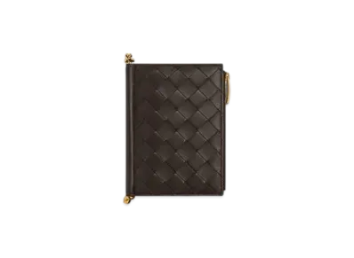 Bottega Veneta Solstice Medium Bi-Fold Wallet "Fondente"