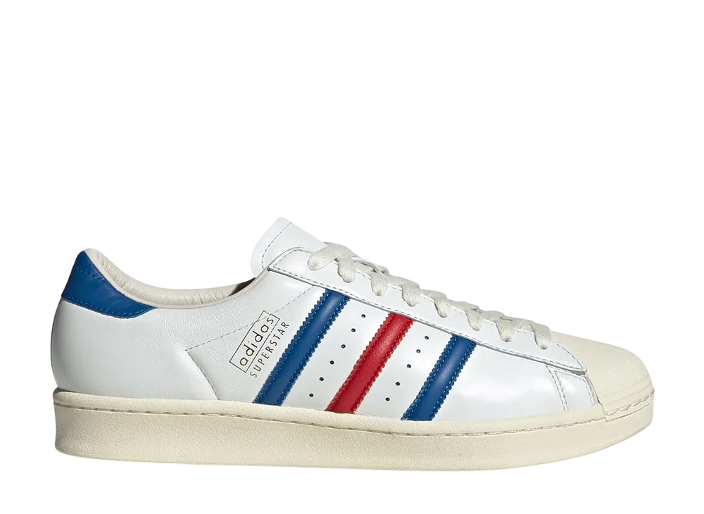 adidas Superstar Vintage Made in Germany "Core White/Blue/Better Scarlet"