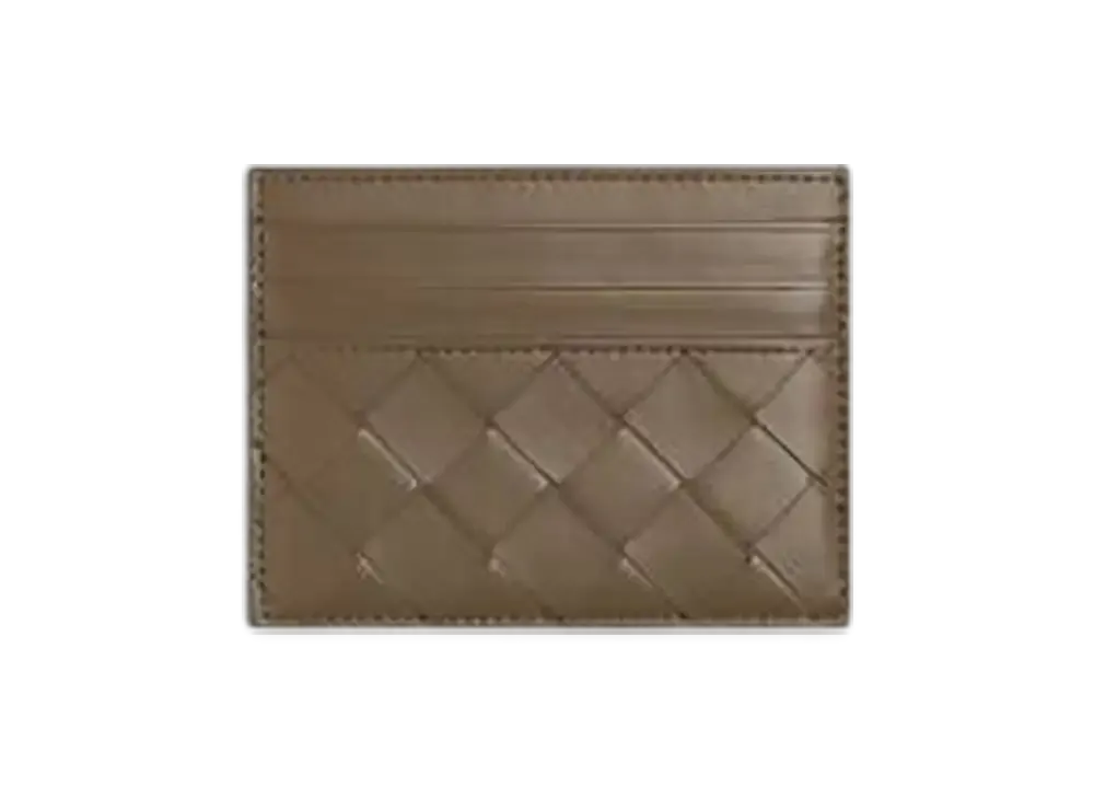 Bottega Veneta Intrecciato Credit Card Case "Pine Cone"
