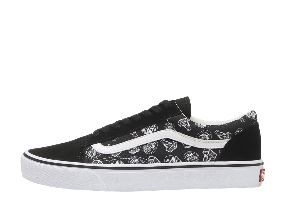 バンズ オールドスクール "ブラック/ホワイト" (V36CF JP.PTN)