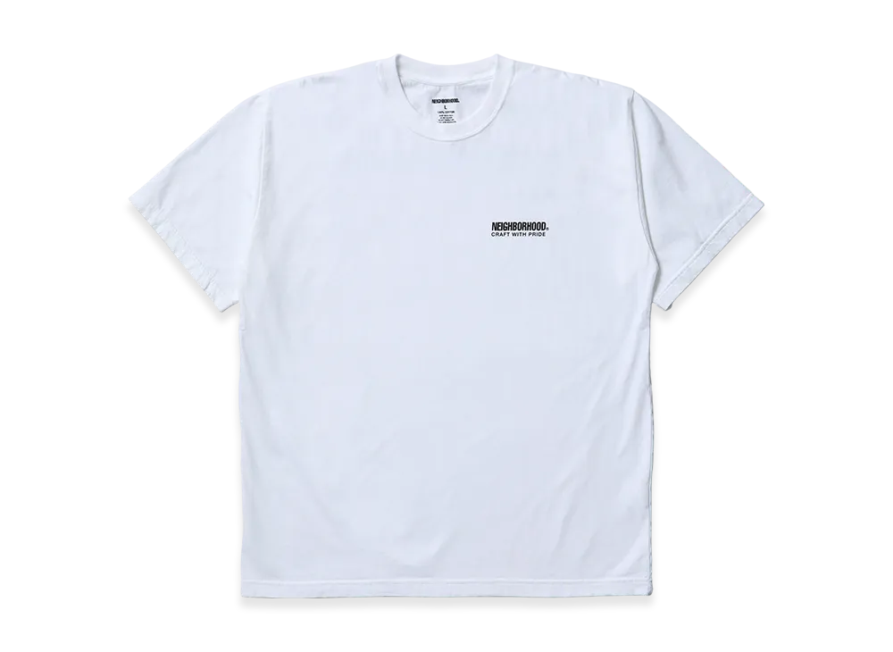 NEIGHBORHOOD NH 251 Spot . Tee SS-1 "White"