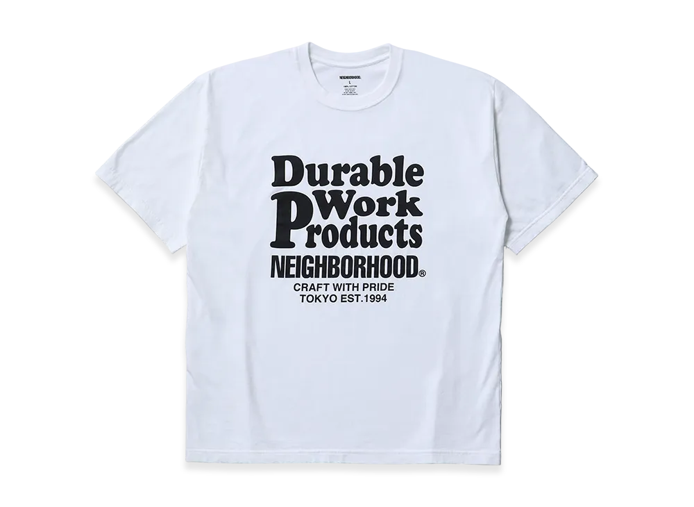 NEIGHBORHOOD NH 251 Spot . Tee SS-3 "White"