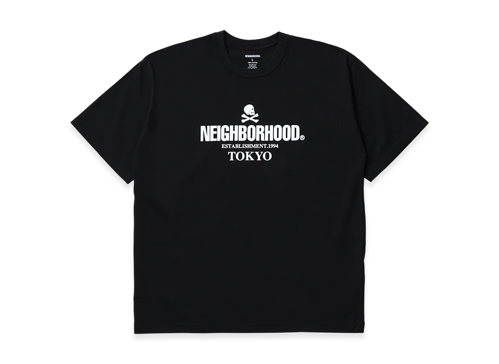 NEIGHBORHOOD NH 251 Spot . Tee SS-4 "Black"