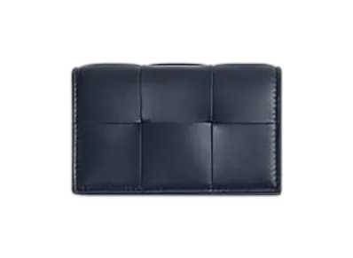 Bottega Veneta Cassette Business Card Case "Space"