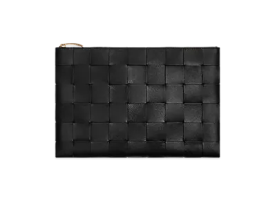 Bottega Veneta Large Cassette Flat Pouch "Black"