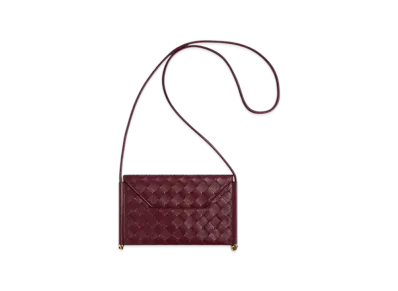 Bottega Veneta Solstice Phone Pouch "Barolo"