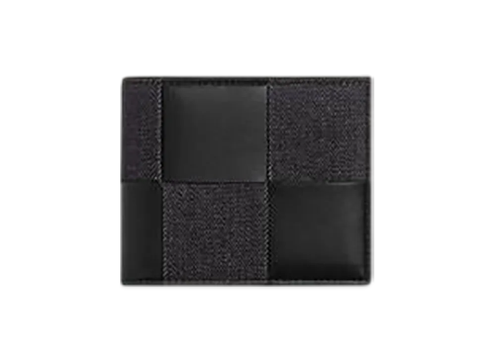 Bottega Veneta Cassette Bi-Fold Wallet "Dark Indigo/Black"