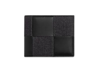 Bottega Veneta Cassette Bi-Fold Wallet "Dark Indigo/Black"