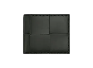Bottega Veneta Cassette Bi-Fold Wallet "Dark Moss"