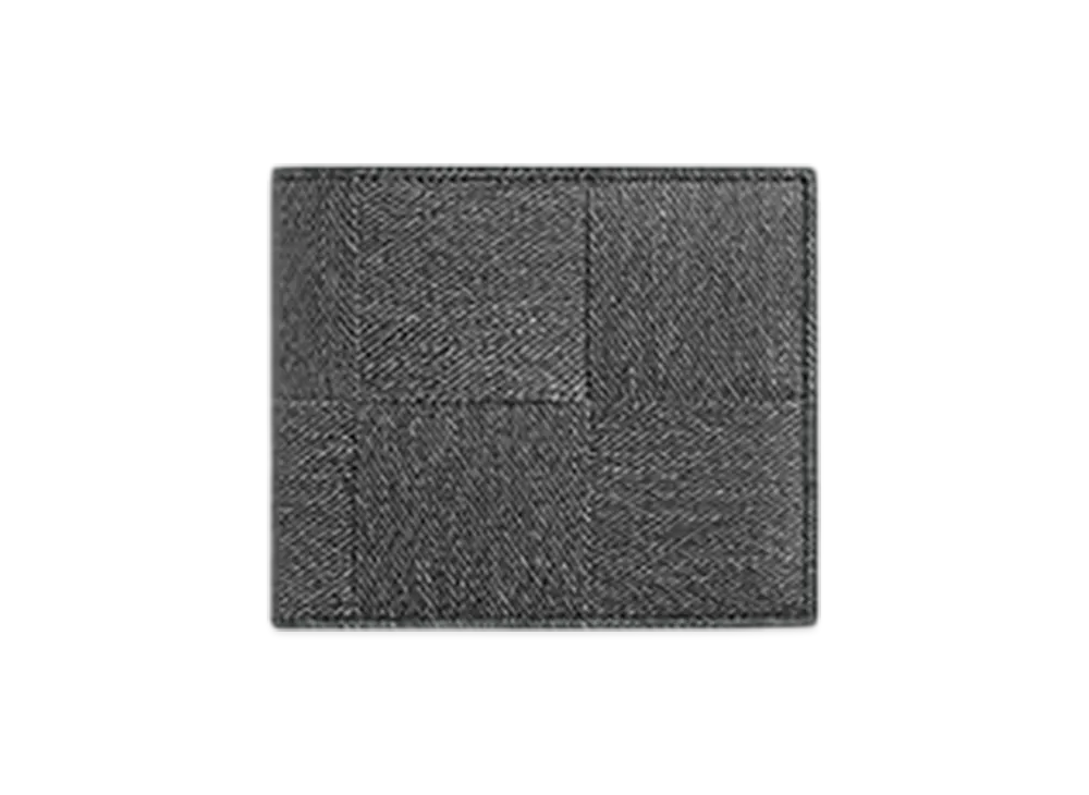 Bottega Veneta Cassette Bi-Fold Wallet "Mid Gray/Aldoars"