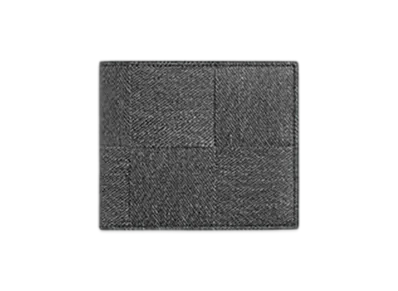 Bottega Veneta Cassette Bi-Fold Wallet "Mid Gray/Aldoars"