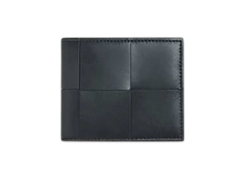 Bottega Veneta Cassette Bi-Fold Wallet With Coin Purse "Aldoars/Cypress"