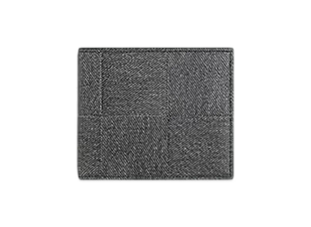 Bottega Veneta Cassette Bi-Fold Wallet With Coin Purse "Mid Gray/Aldoars"