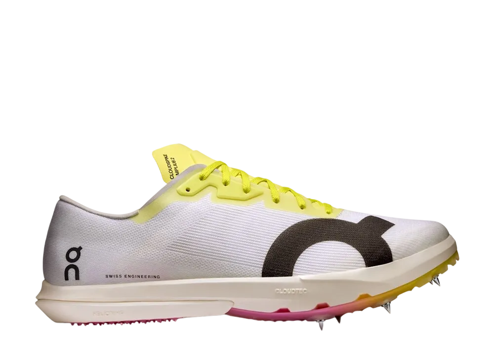 On Cloudspike Amplius 2 "White/Raspberry"