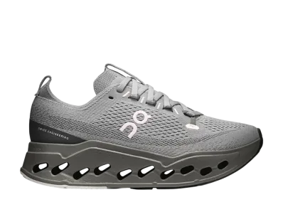 On Women's Cloudsurfer Max "Alloy/Asphalt"