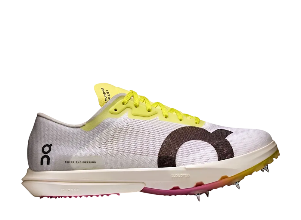 On Women's Cloudspike Amplius 2 "White/Raspberry"