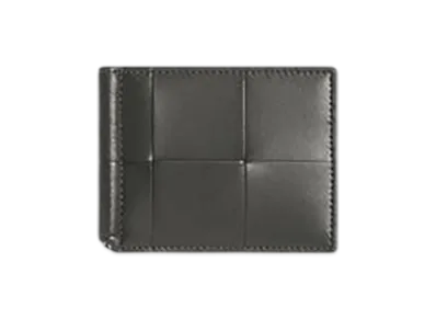 Bottega Veneta Cassette Money Clip Bifold Wallet "Lapiri/Limonite"
