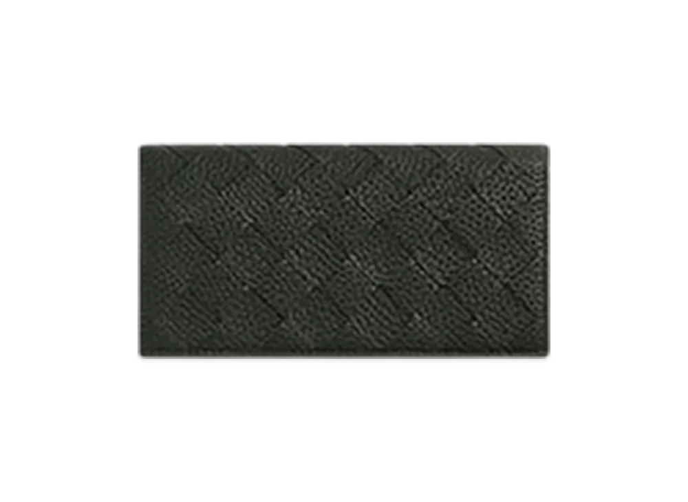 Bottega Veneta Intrecciato With Coin Purse Long Wallet "Dark Green"
