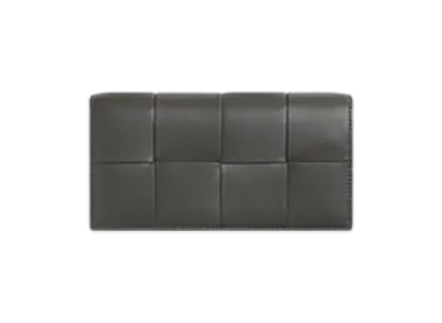 Bottega Veneta Cassette With Coin Purse Long Wallet "Lapiri/Limonite"