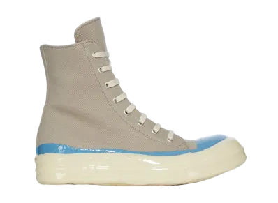 Rick Owens DRKSHDW FW25 Concordians Sneaks "Dirty Pearl/Blue/Light Beige"