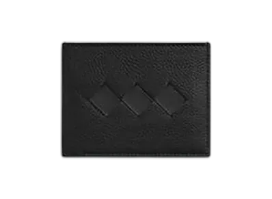 Bottega Veneta Tre Credit Card Case "Black"