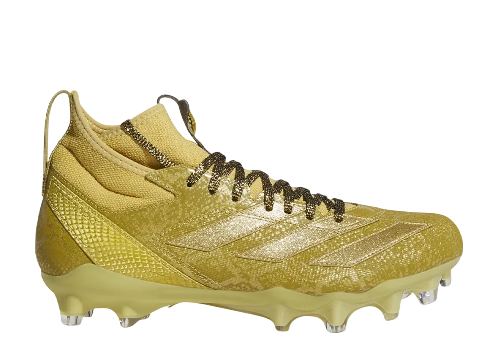 ディズニー × アディダス アディゼロ インパクト アメリカン フットボール スパイク "ゴールドメタリック/コアブラック"